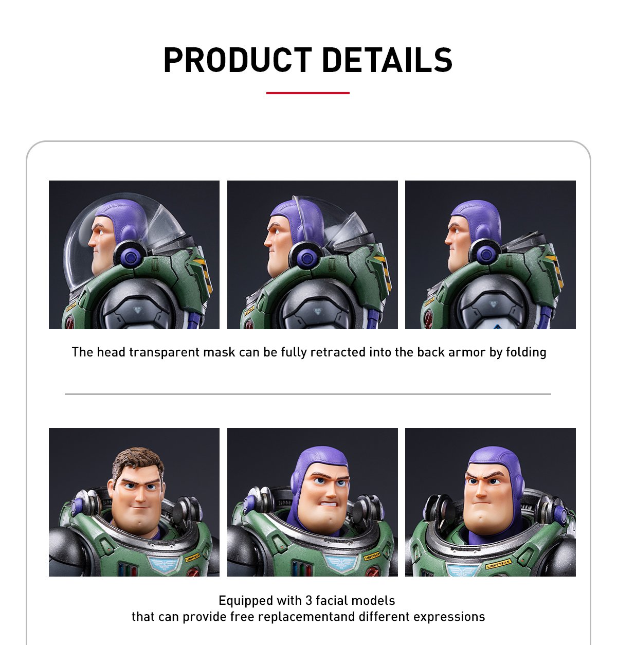 LIGHTYEAR: Buzz Lightyear XL15 suit Collectible Action Figure