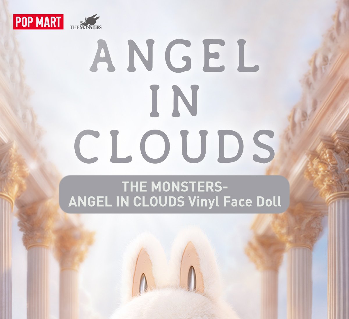 THE MONSTERS - ANGEL IN CLOUDS Vinyl Face Doll | POP MART (Australia)
