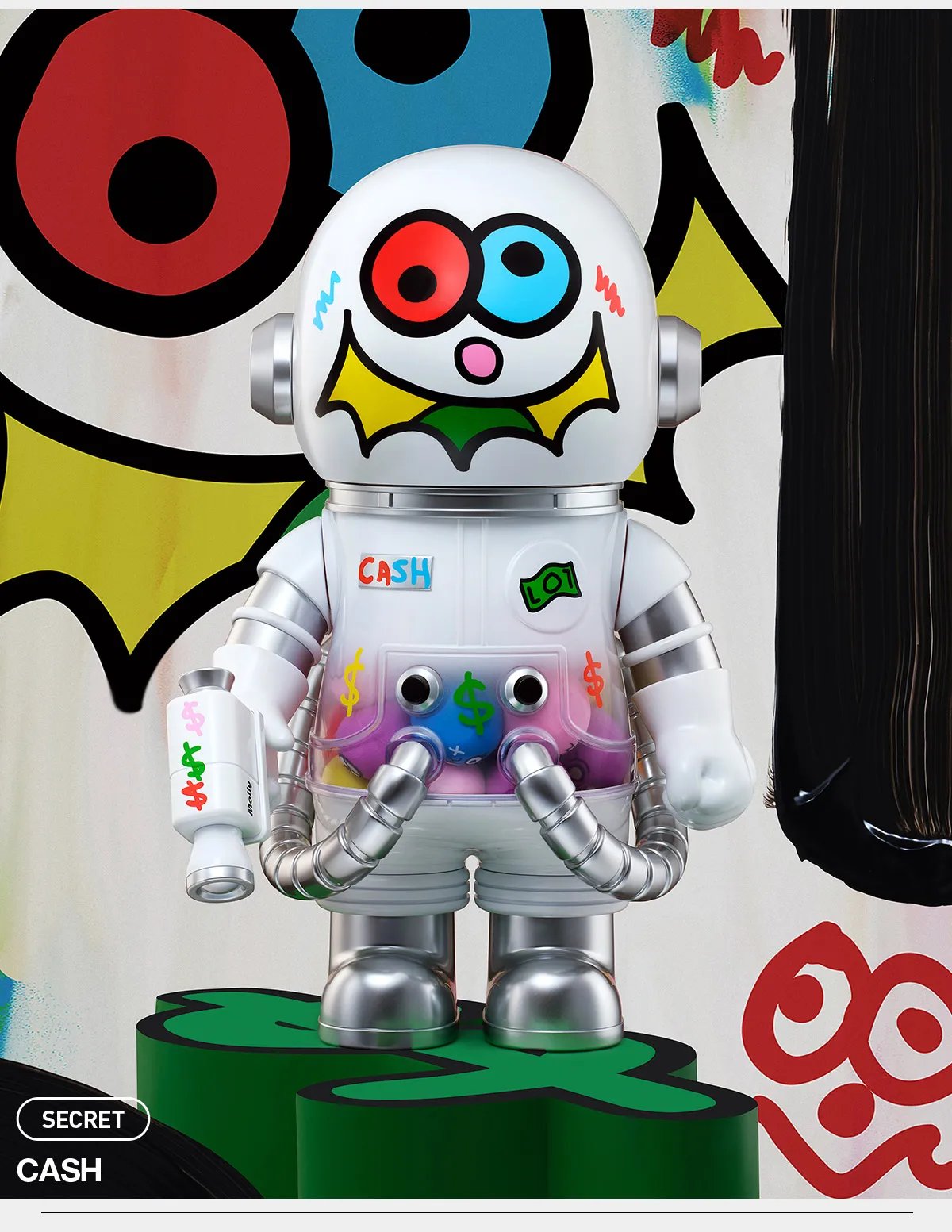 MEGA SPACE MOLLY 400% JON BURGERMAN SPACE CADETS シリーズ | ポップ