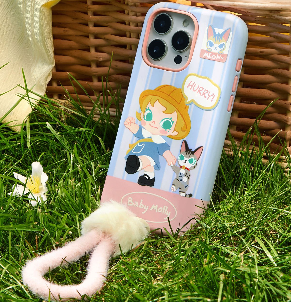 Baby Molly & Baby Tabby Series-Phone Case For iPhone | ポップマート
