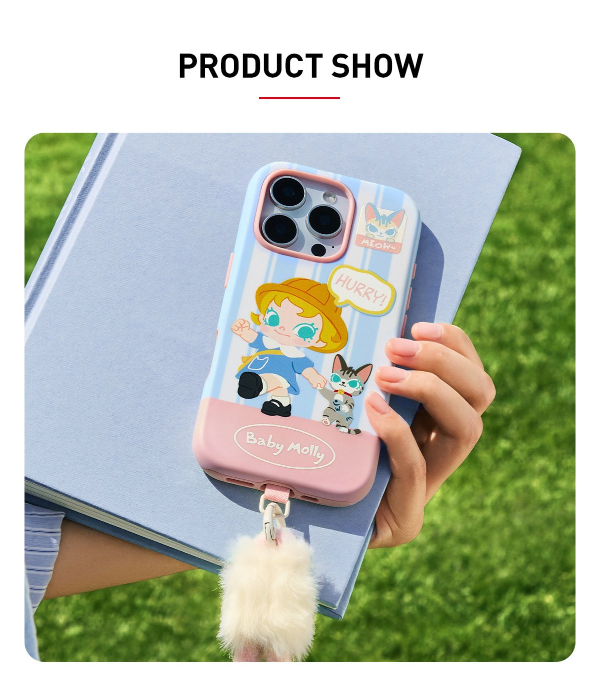 Baby Molly & Baby Tabby Series-Phone Case For iPhone | ポップマート