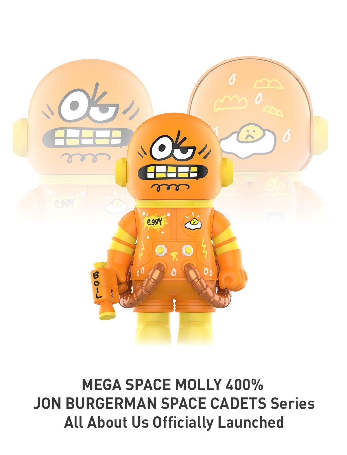 MEGA SPACE MOLLY 400% JON BURGERMAN SPACE CADETS シリーズ | ポップ