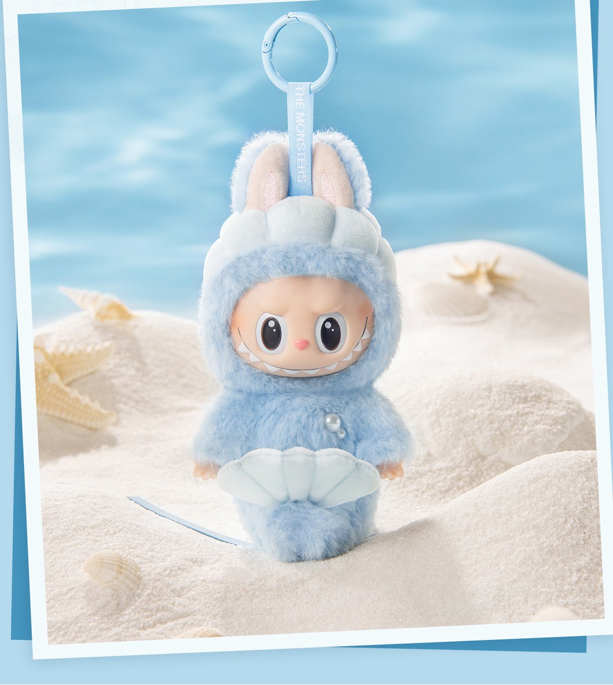 LABUBU HIDE AND SEEK IN SINGAPORE SERIES-Vinyl Plush Doll Pendant
