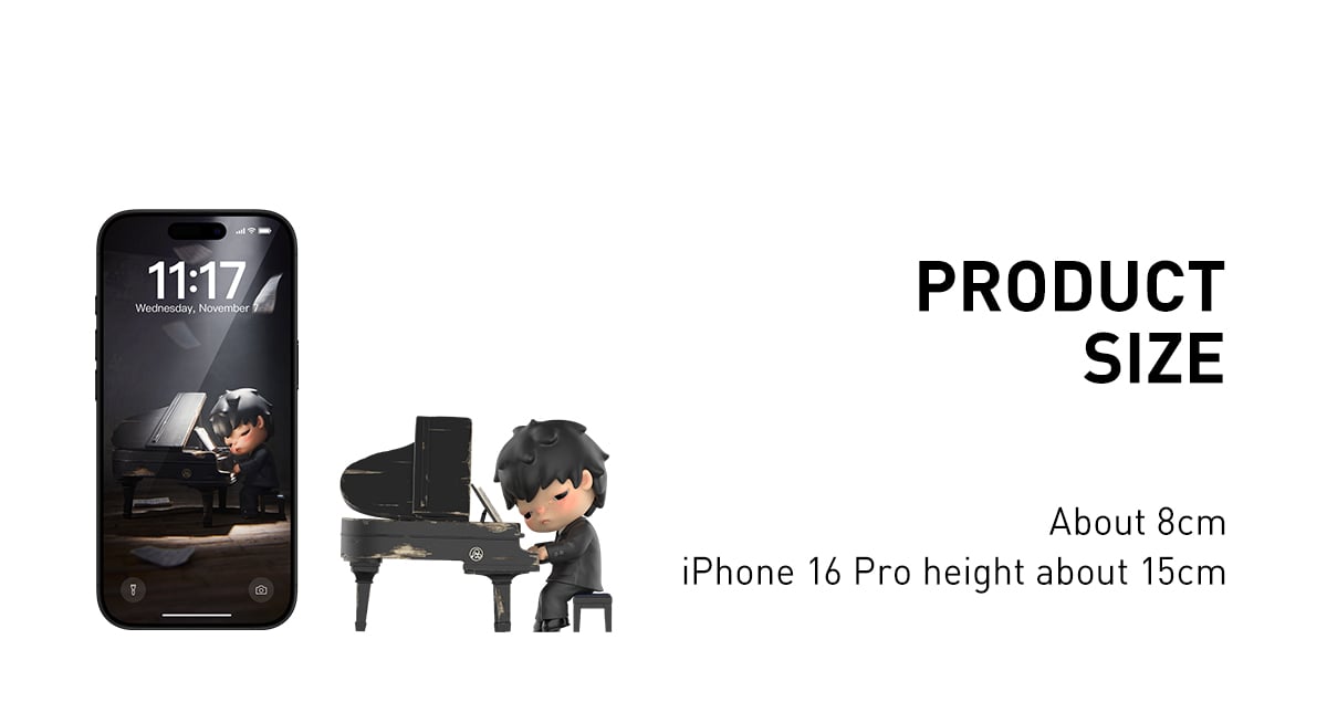 Hirono The Pianist Figure | POP MART (Philippines)