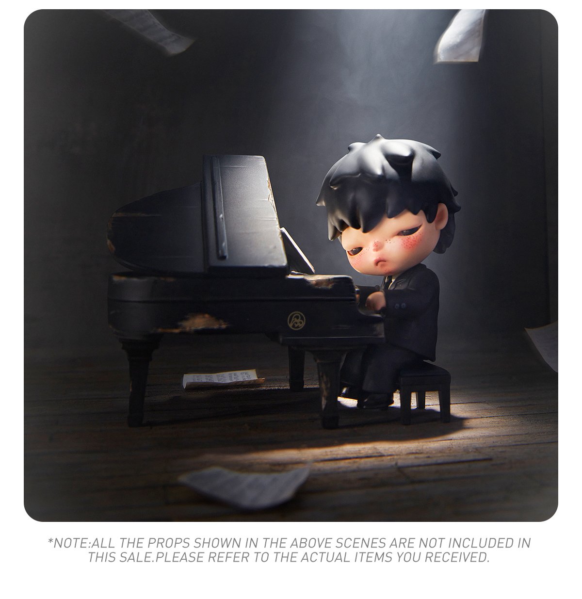 【未開封】Popmart Hirono The Pianist 3個 HIRONO The Pianist | POP MART (Japan)