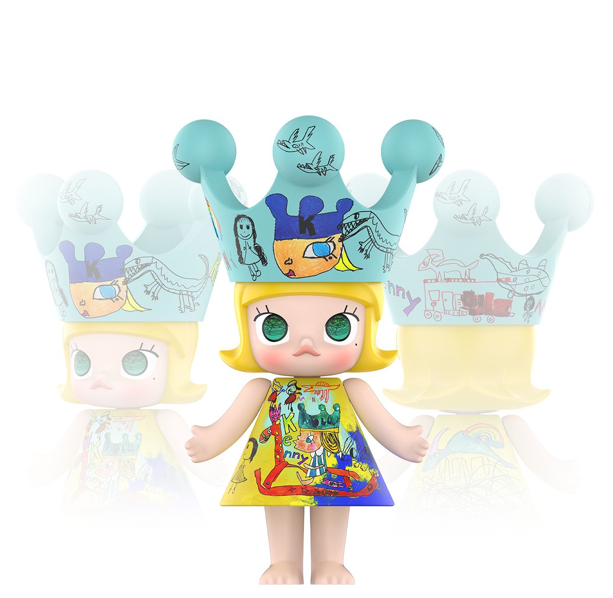その他 POP MART MEGA  MOLLY CHILDISHNESS MEGA ROYAL MOLLY 400% Childishness | ポップマート