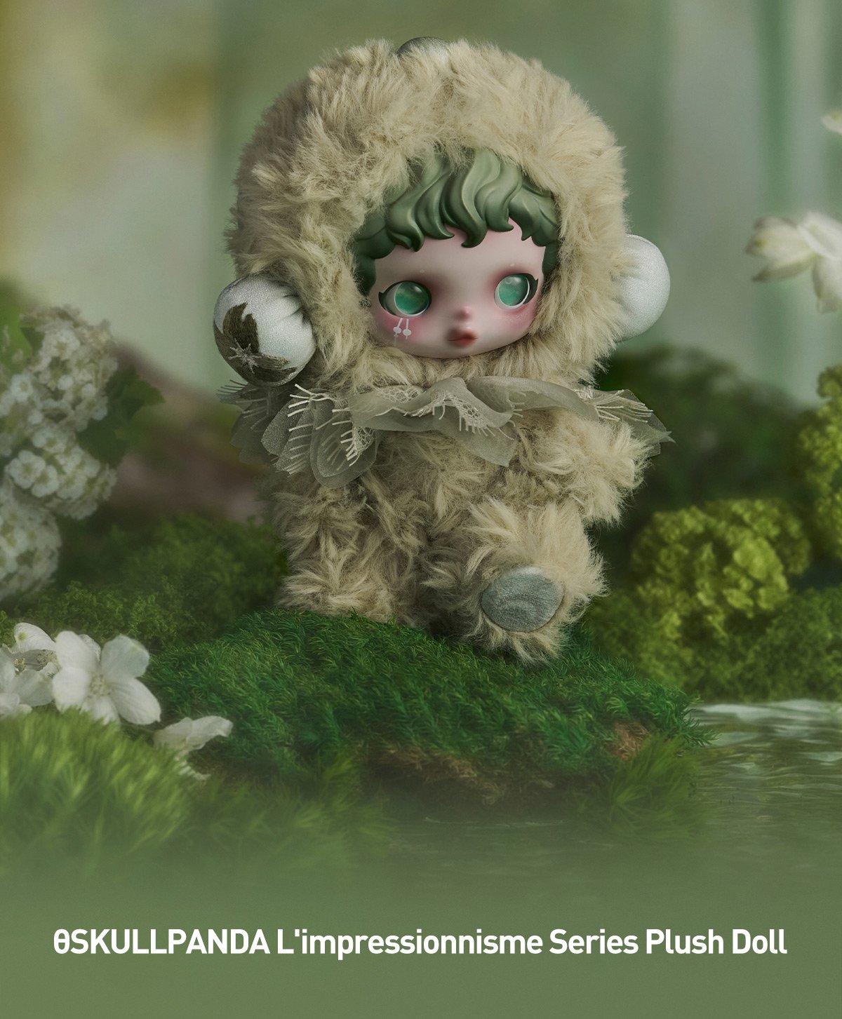 SKULLPANDA L'impressionnisme Series Plush Doll | POP MART (Australia)