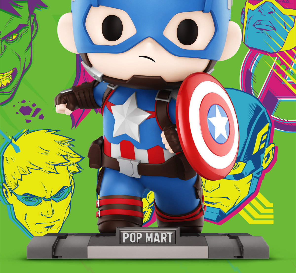 POPMART Marvel Avengers ポップマート アベンジャーズ MARVEL The Avengers Series | POP MART (Japan)
