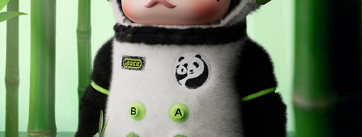 MEGA SPACE MOLLY 400% PANDA | POP MART (Japan)