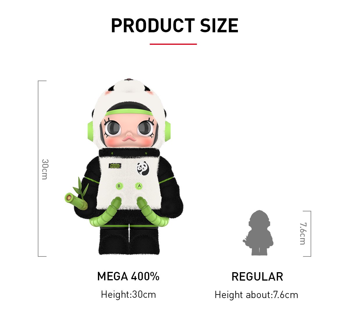 MEGA SPACE MOLLY 400% PANDA | POP MART (Japan)