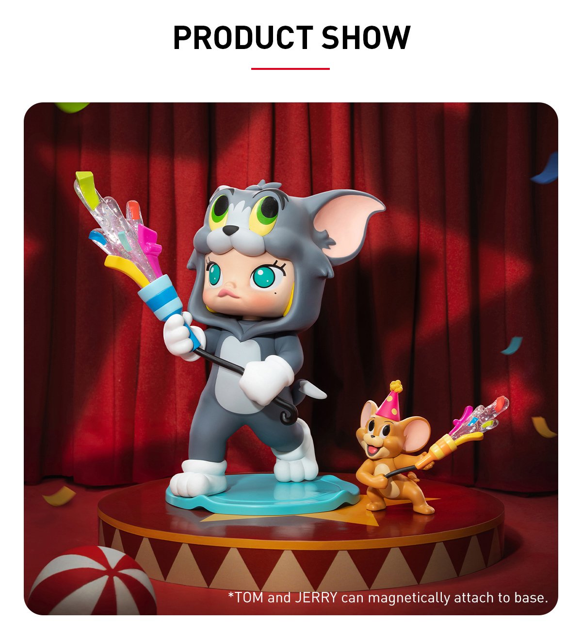 MOLLY × TOM & JERRY Figurine | POP MART (Australia)