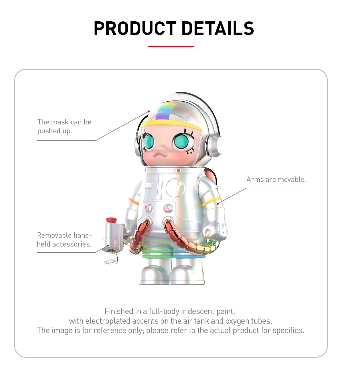 MEGA SPACE MOLLY 400% Rainbow 2.0 | POP MART (Singapore)