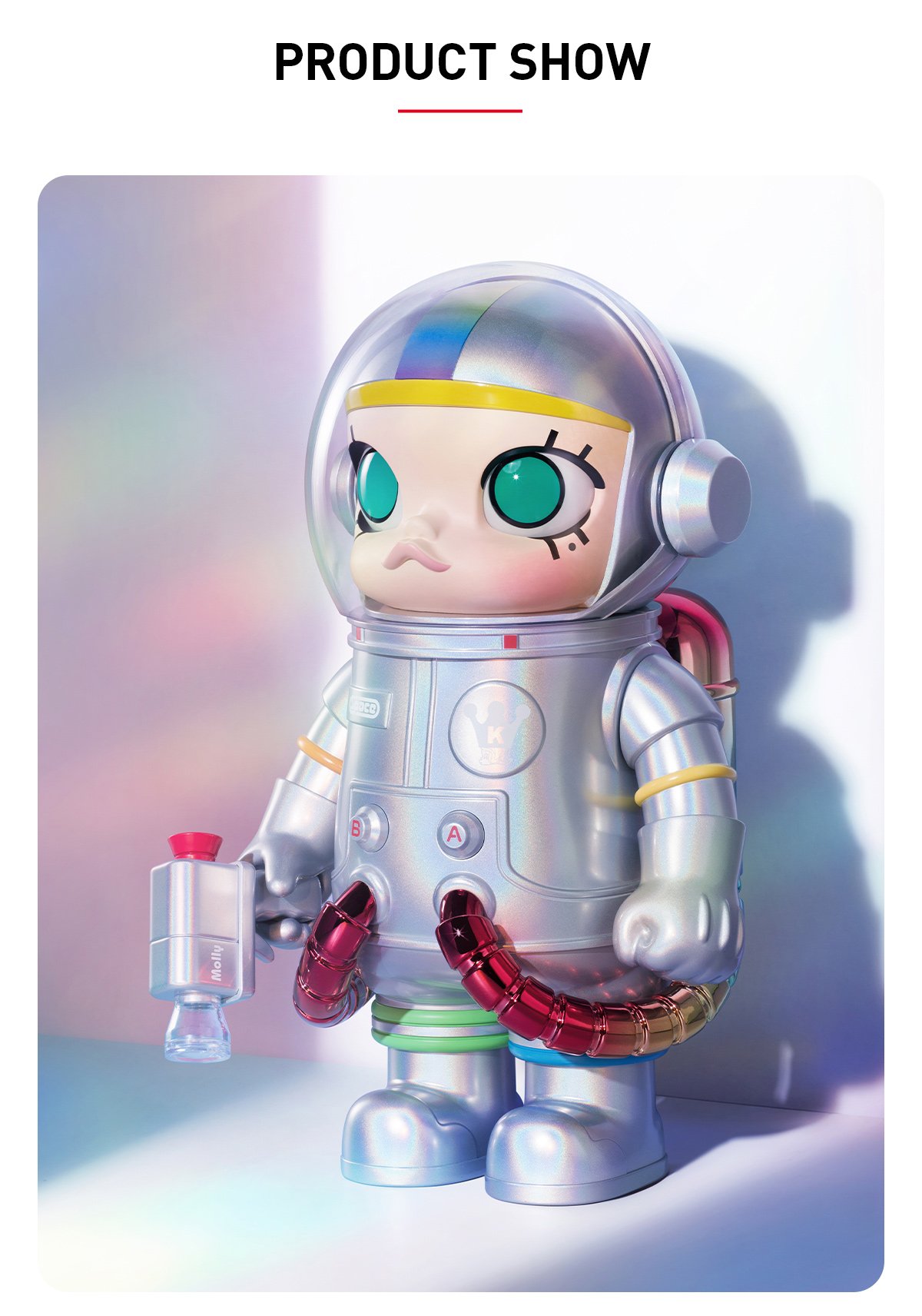 MEGA SPACE MOLLY 400% 彩虹2.0 | POP MART (Singapore)