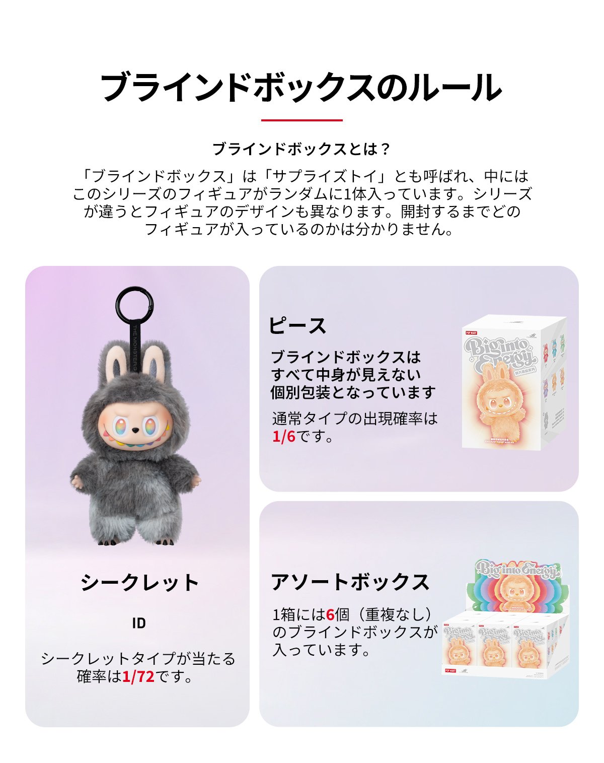 新品未開封 Big into Energyぬいぐるみペンダント アソートボックス THE MONSTERS Big into Energy シリーズ ぬいぐるみペンダント | POP