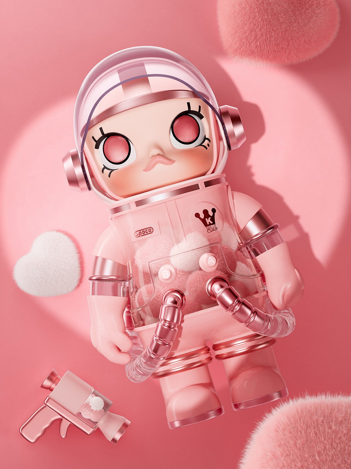 MEGA SPACE MOLLY 400% SMITTEN LOVE | ポップマート