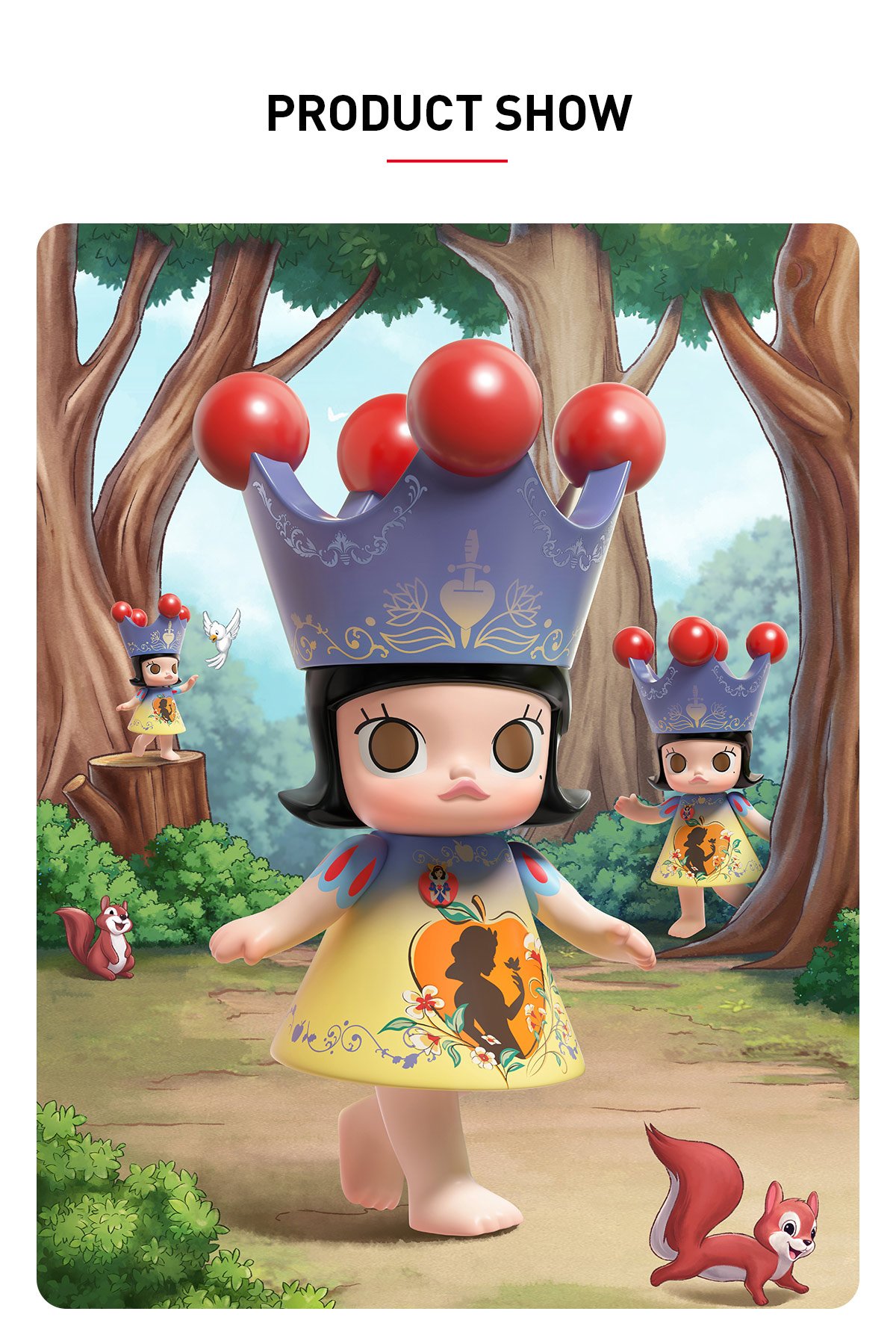 MEGA ROYAL MOLLY 400% Snow White | POP MART (Australia)