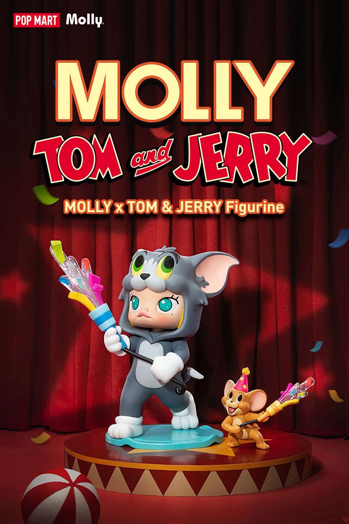 MOLLY × トムとジェリー ビッグサイズ | ポップマート