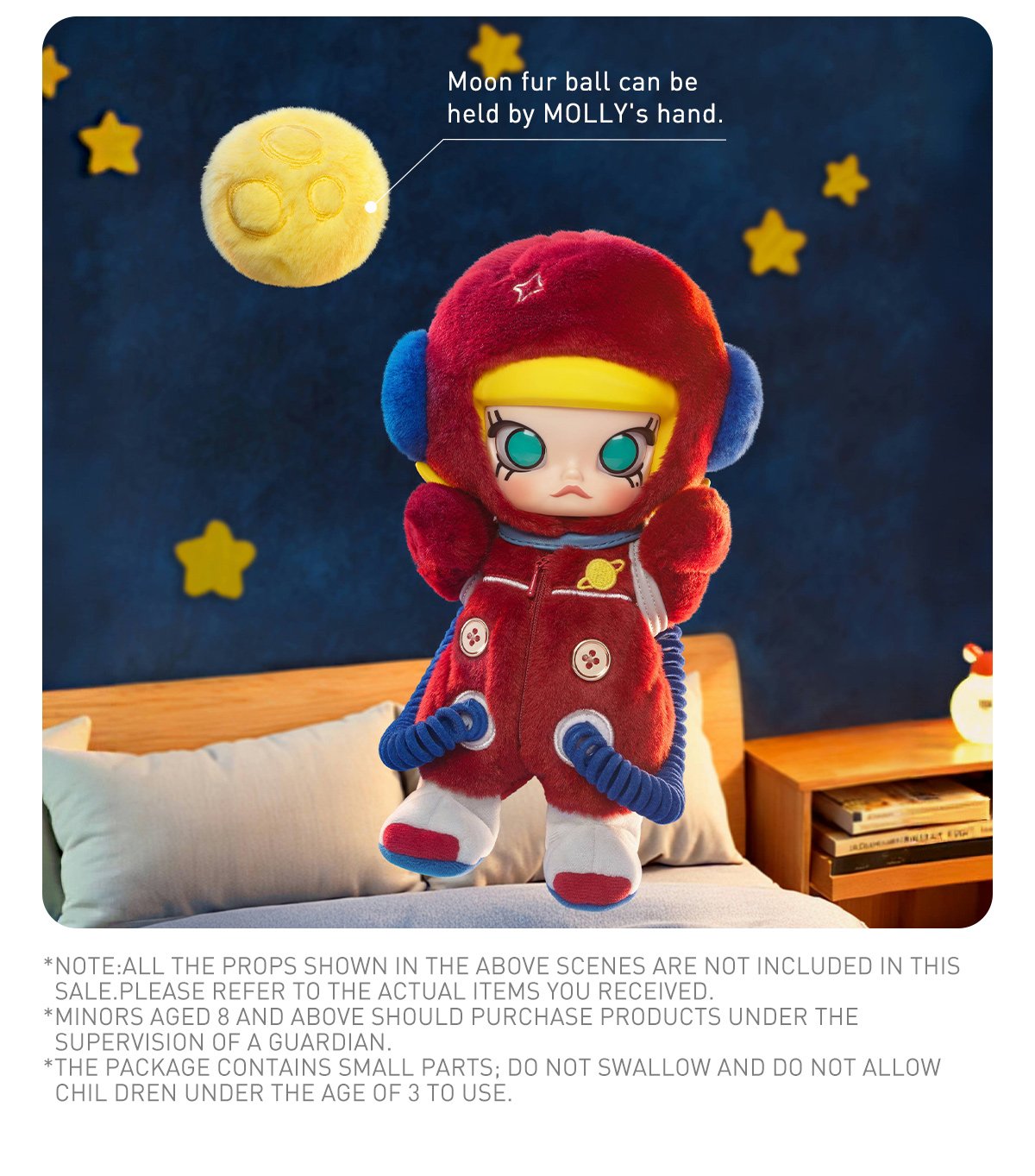 MOLLY Hello, Moon 1/8 Action Figure | POP MART (New Zealand)