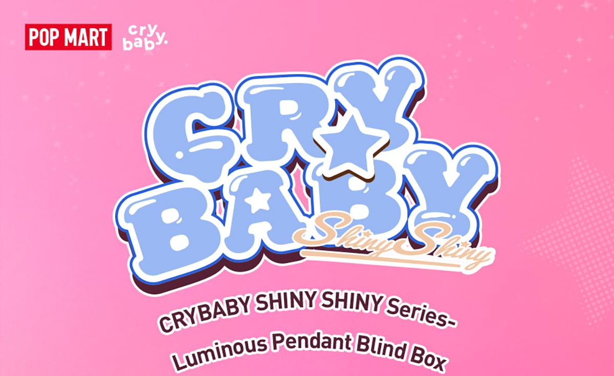 CRYBABY SHINY SHINY Series-Luminous Pendant Blind Box | POP MART