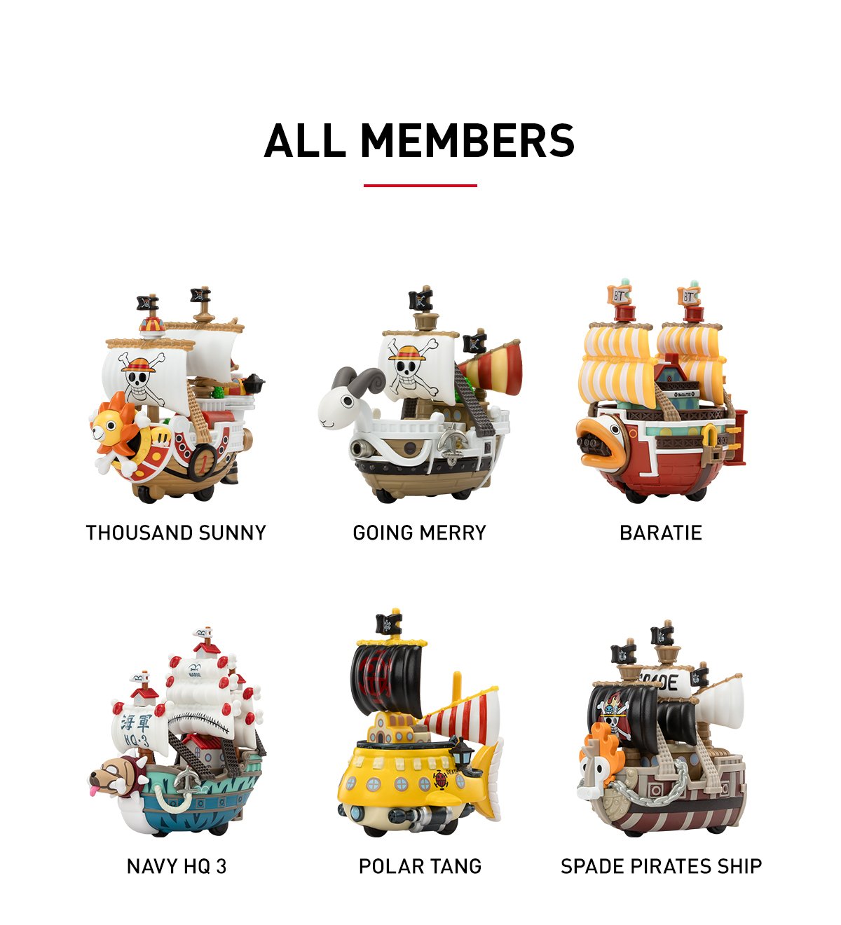 One Piece - The Grand Line Series Vehicles | POP MART (Philippines)