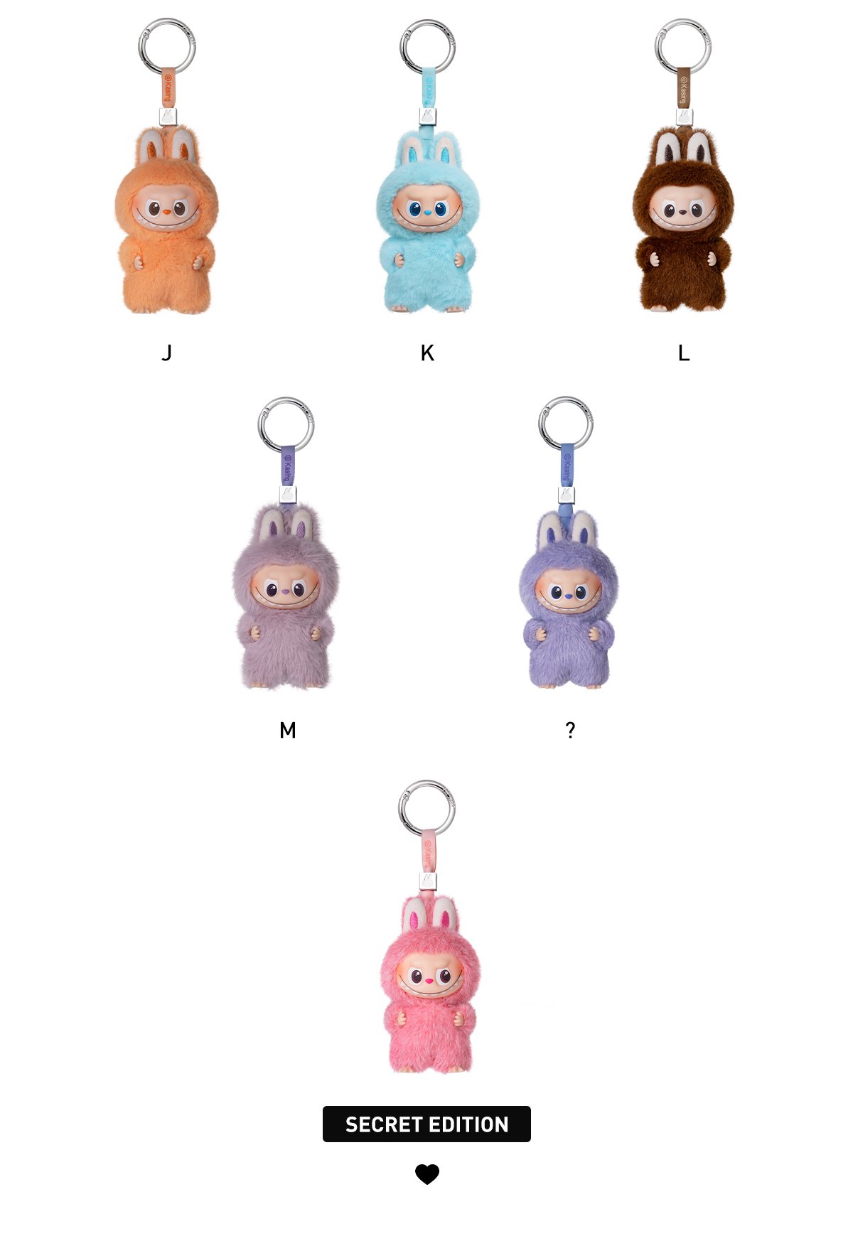 THE MONSTERS PINFORLOVEシリーズ A-M THE MONSTERS PIN FOR LOVE シリーズぬいぐるみペンダント(A-M) | POP