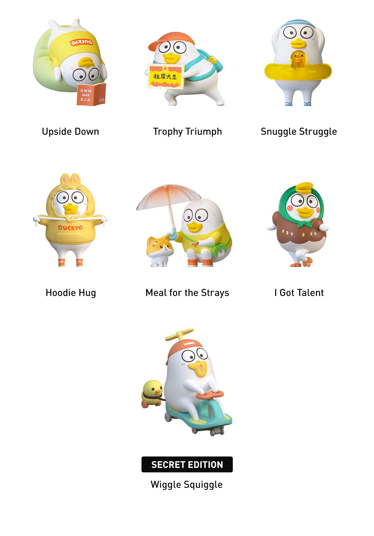 Duckyo Never Grows Up Series Figures | POP MART (Australia)