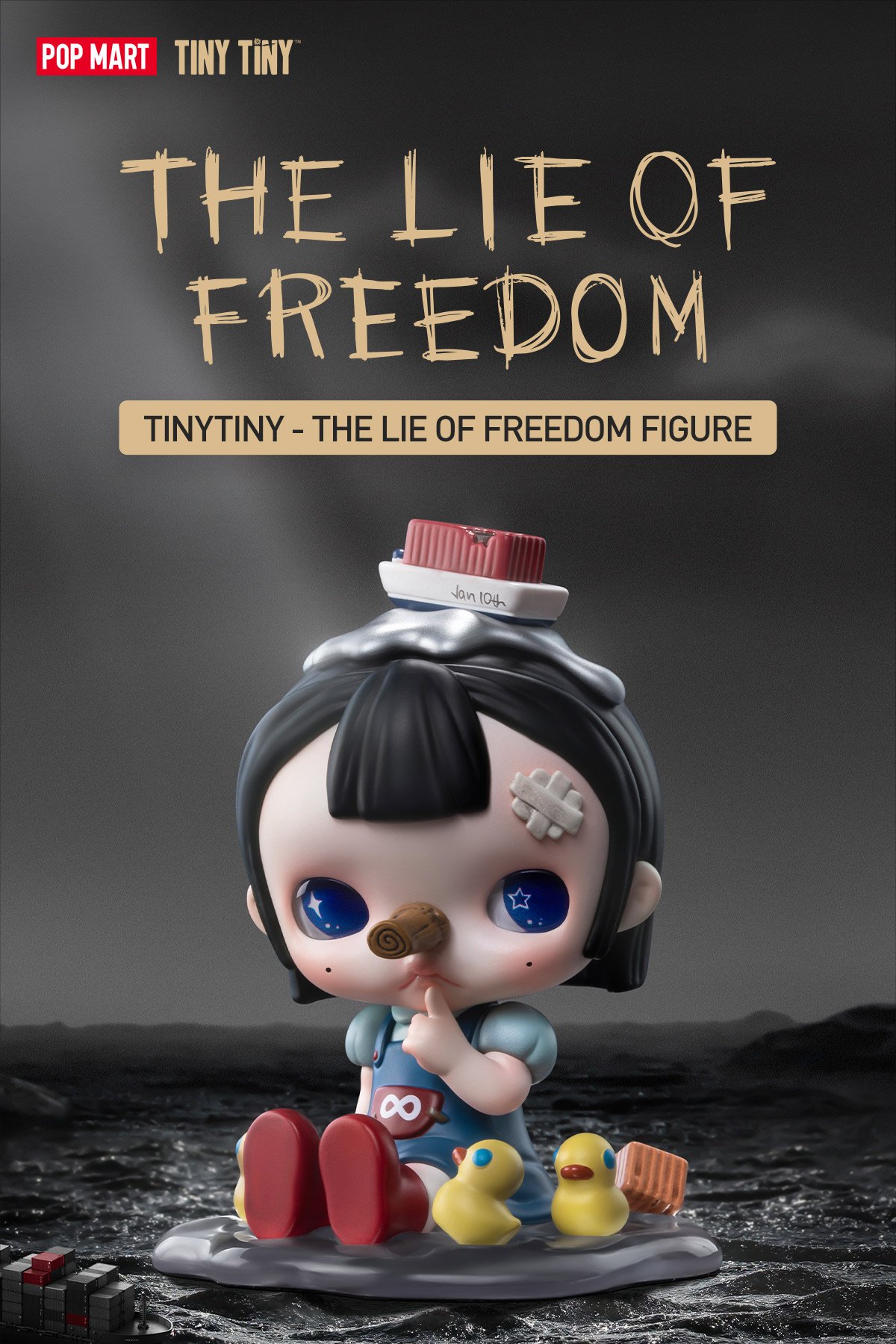 TINYTINY THE LIE OF FREEDOM FIGURE | POP MART (Singapore)
