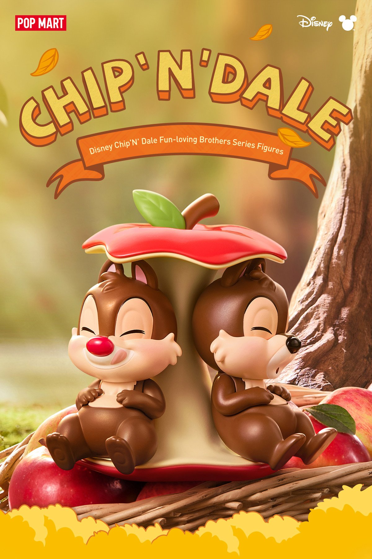 Disney Chip 'N' Dale Fun-loving Brothers Series Figures | POP MART