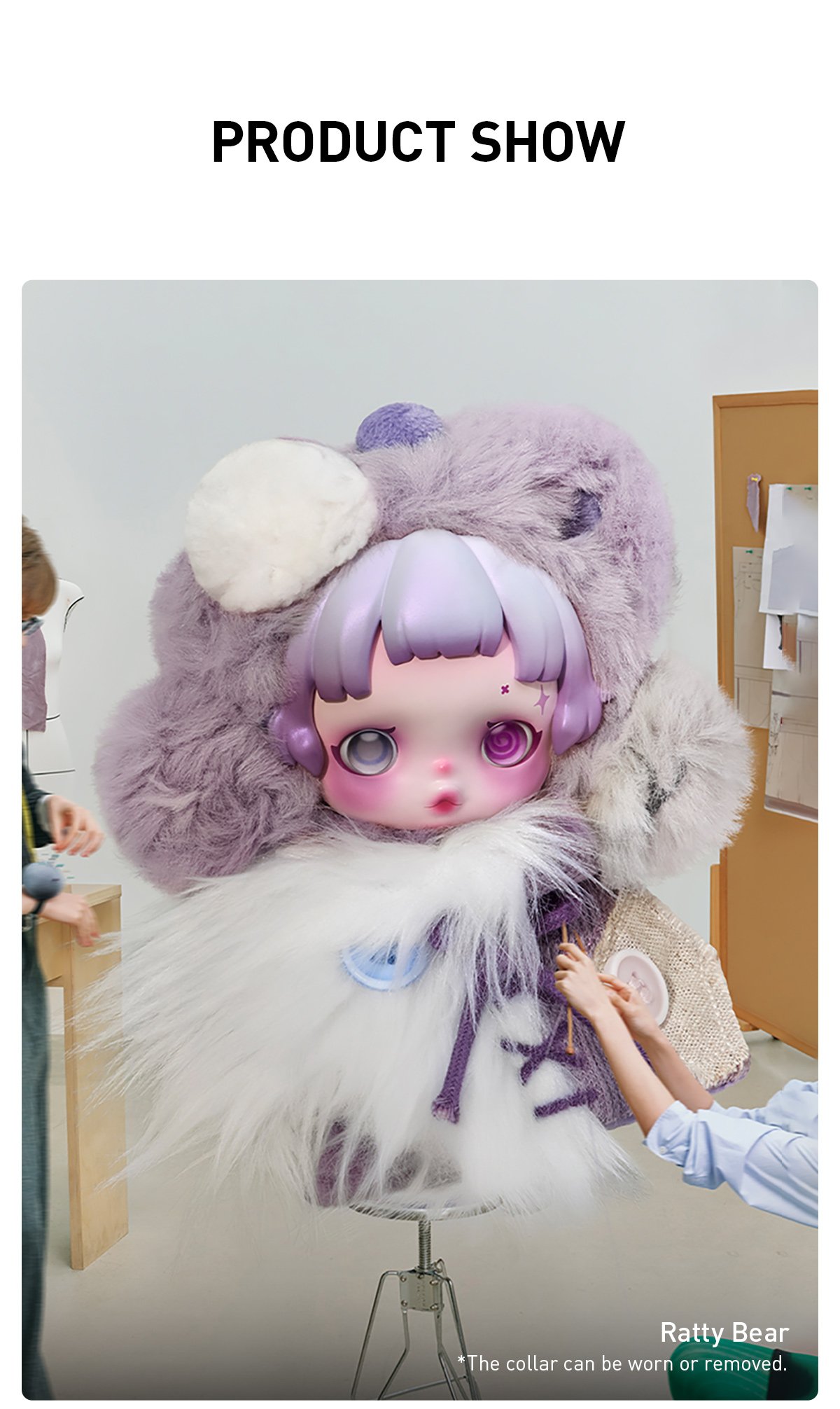 SKULLPANDA You Found Me! Series Plush Doll Pendant | POP MART