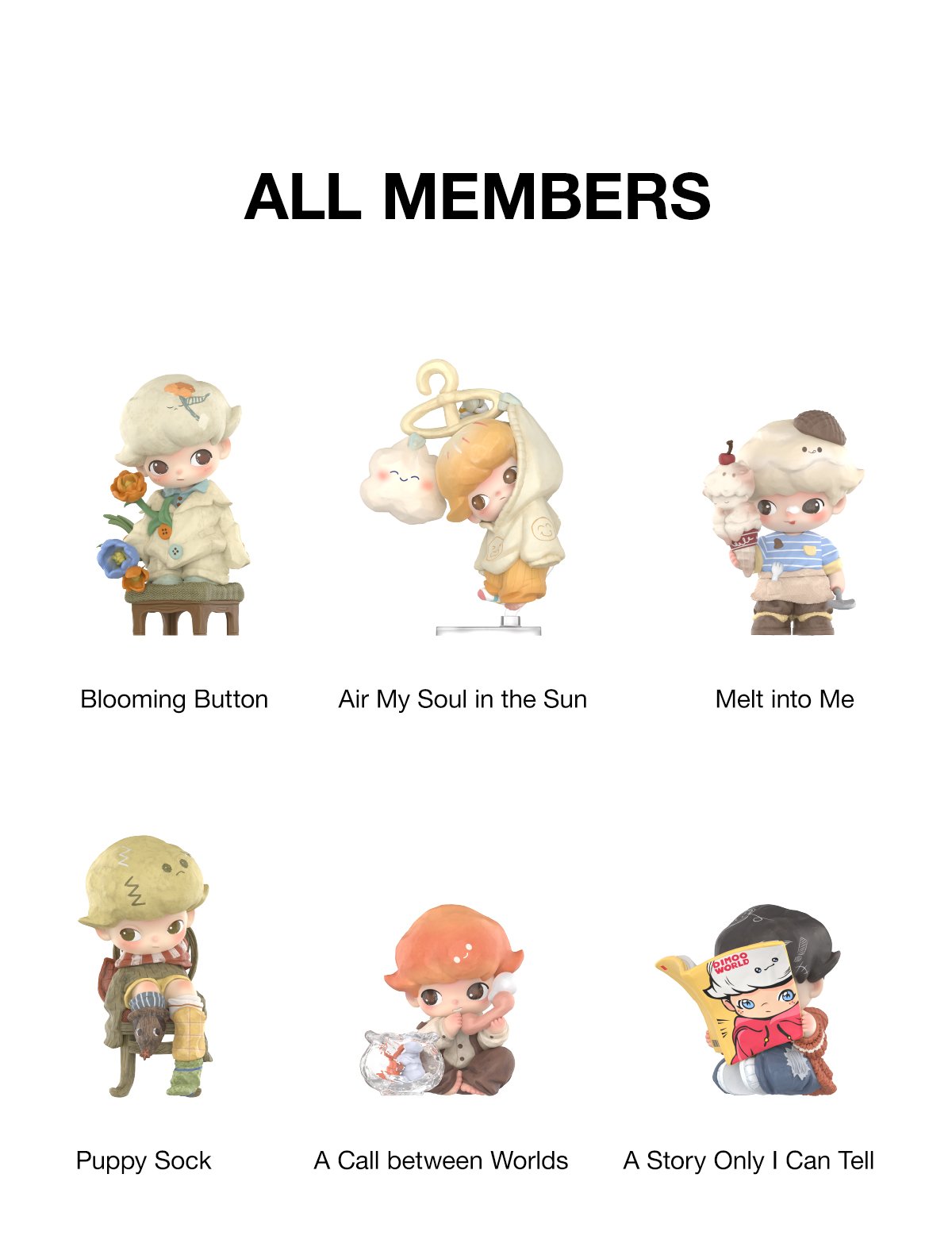 DIMOO The Missing Day シリーズ　全12種セット DIMOO The Missing Day Series Figures | POP MART (Australia)