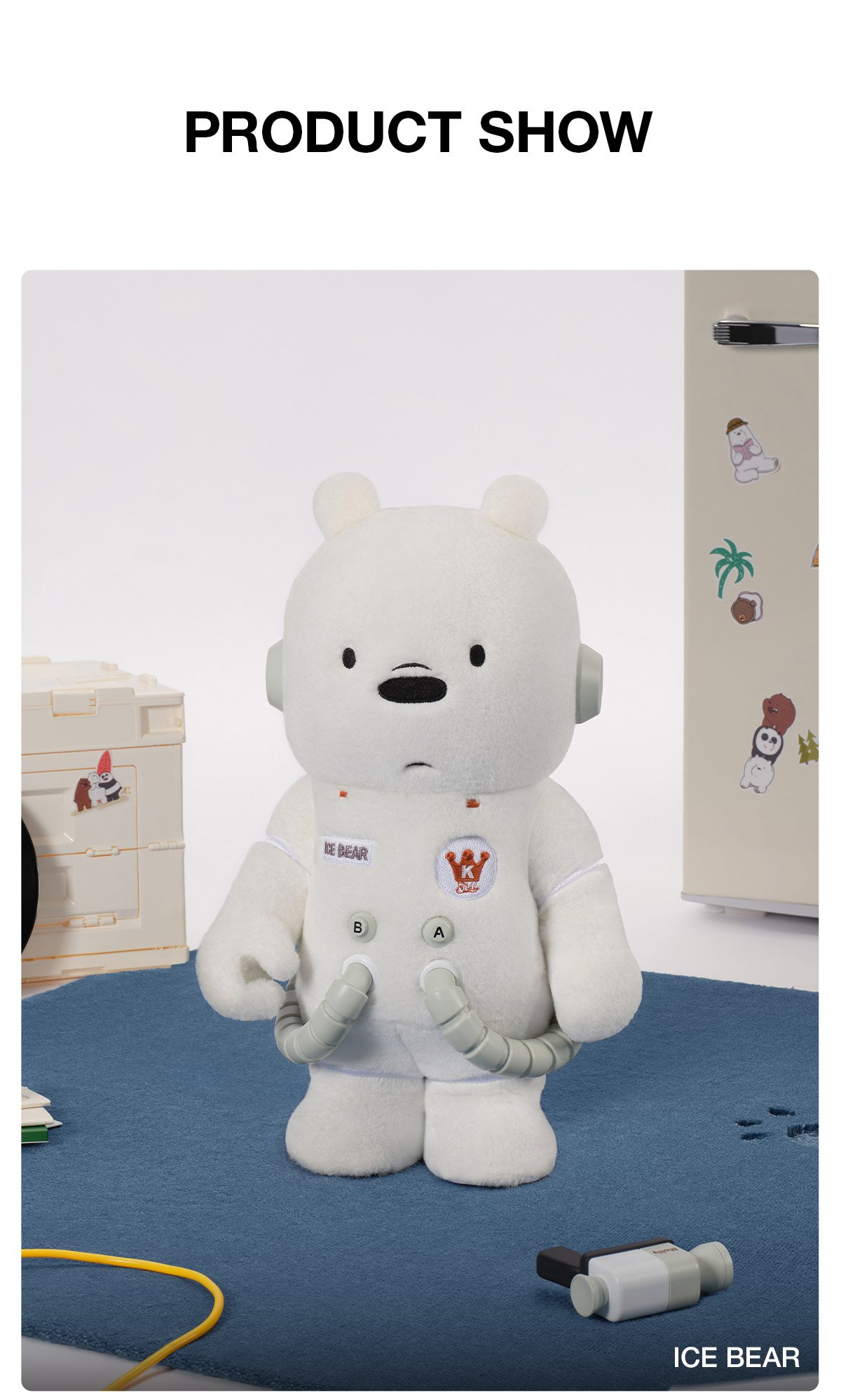 MEGA SPACE MOLLY 400% WE BARE BEARS | POP MART (Australia)