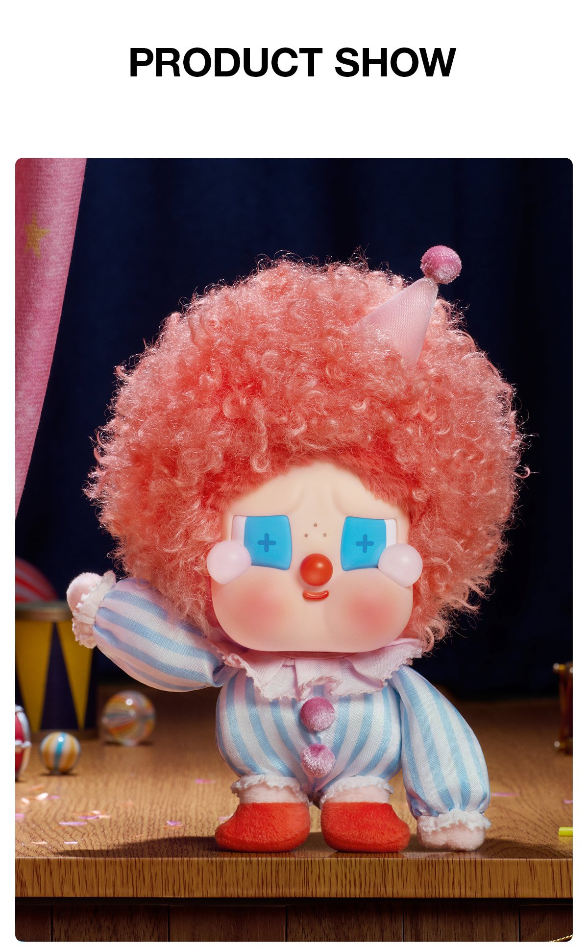 WHY SO SERIOUS Series-CRYBABY Vinyl Plush Blister Pack | POP MART