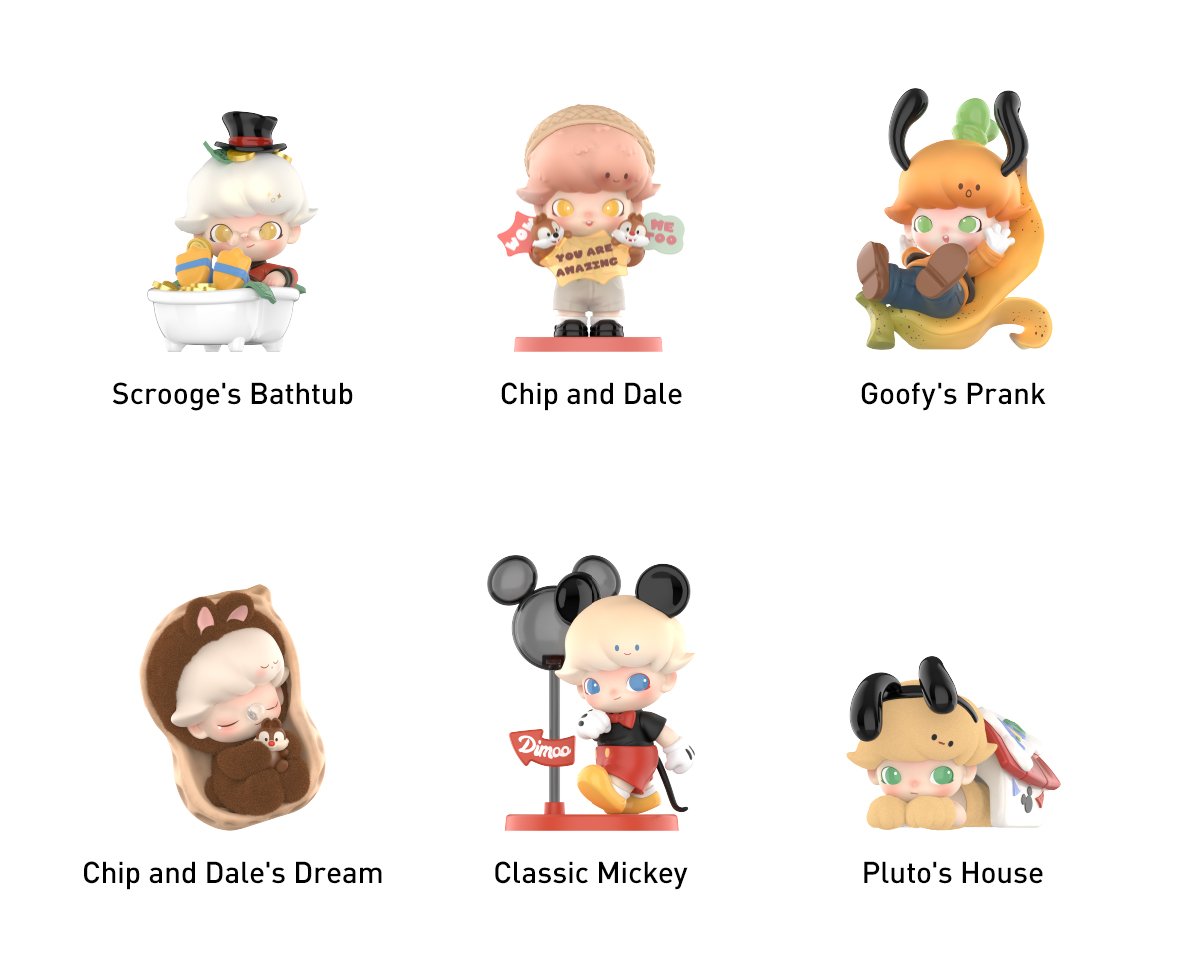 DIMOO WORLD × DISNEY シリーズ | ポップマート