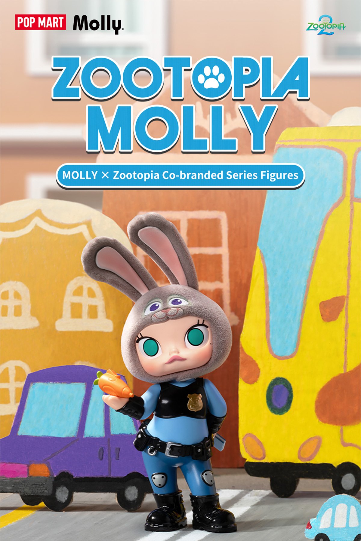 MOLLY x ズートピア コラボシリーズ | POP MART (Japan)