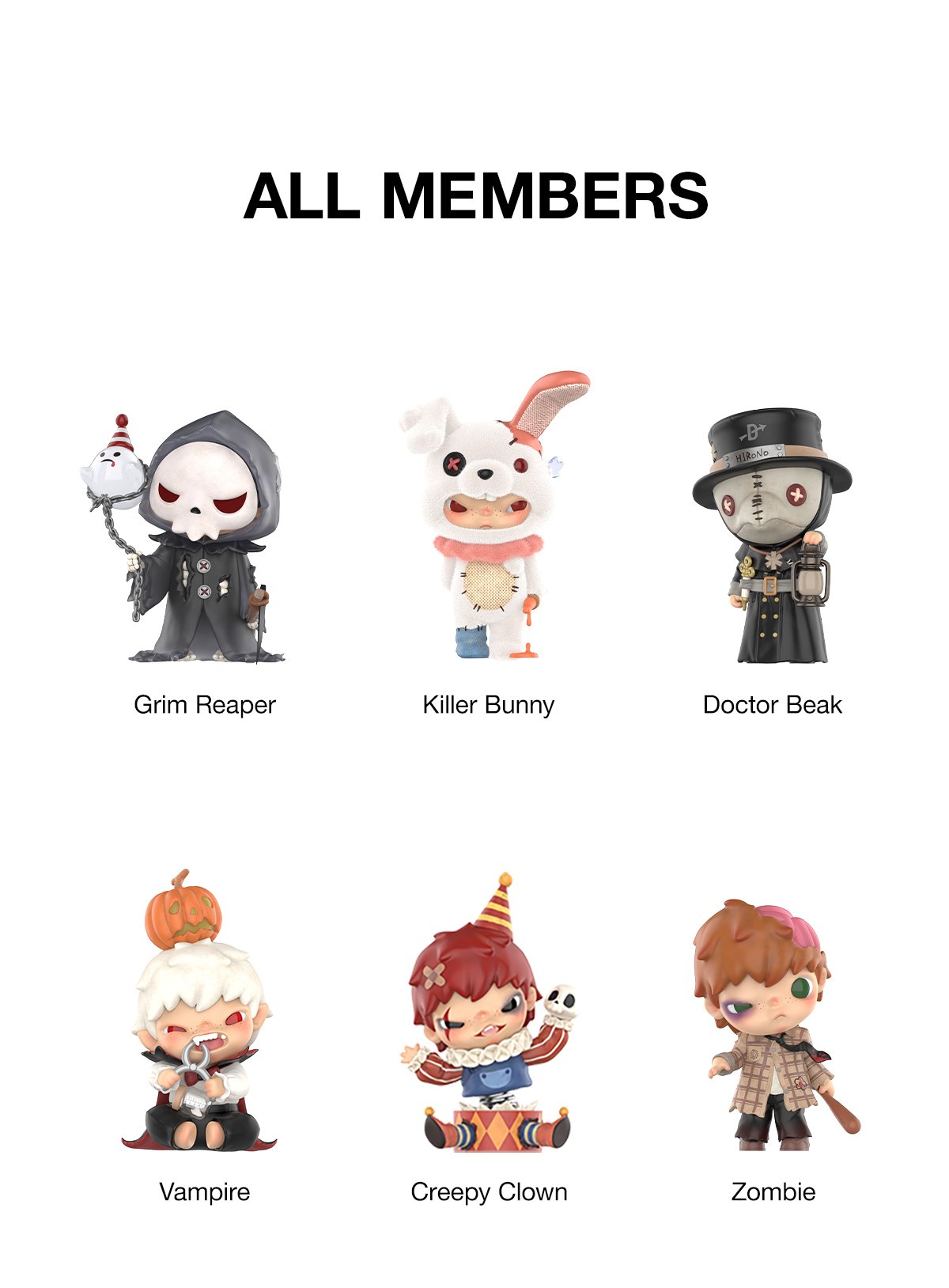 Hirono Monster Carnival POP MART シークレット Hirono Monsters' Carnival Series Figures | POP MART (Singapore)