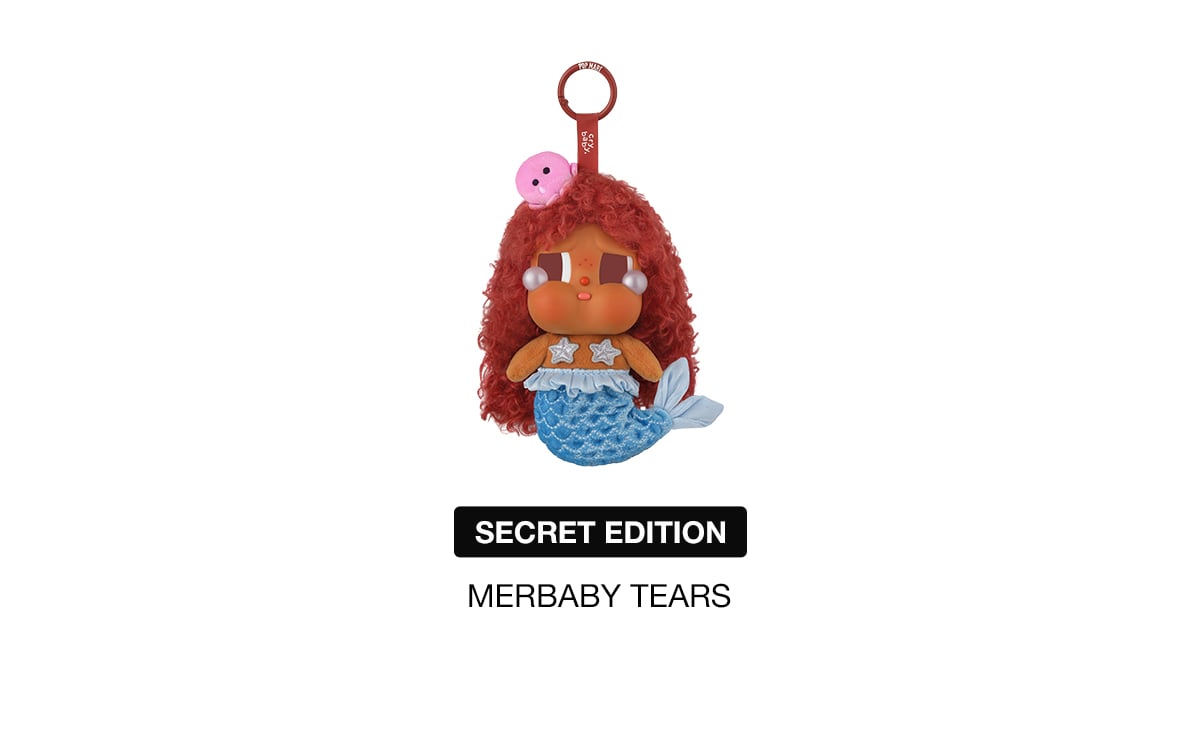 CRYBABY Vacation Mode Onシリーズ ぬ いぐるみペンダント CRYBABY Vacation Mode On Series-Vinyl Plush Pendant Blind Box