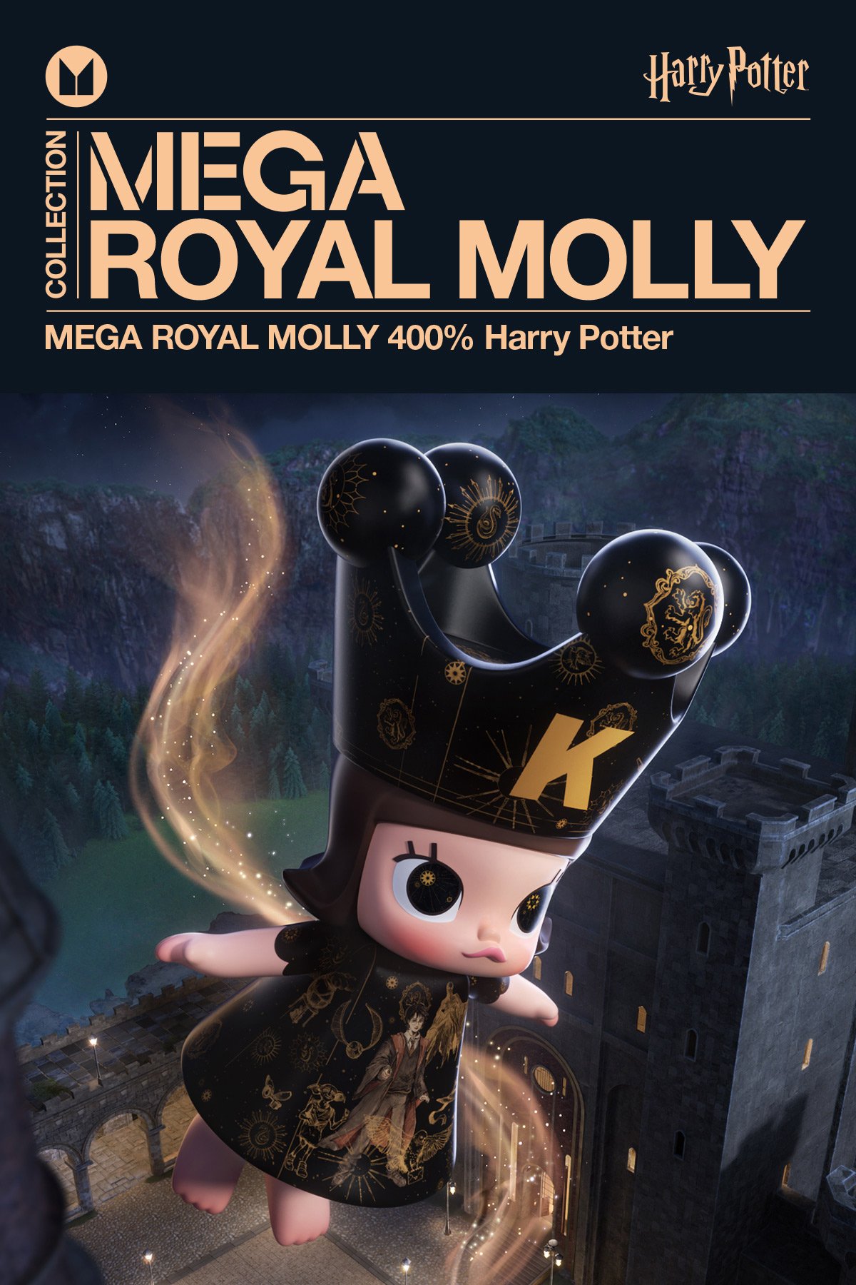 MEGA ROYAL MOLLY 400% Harry Potter | ポップマート