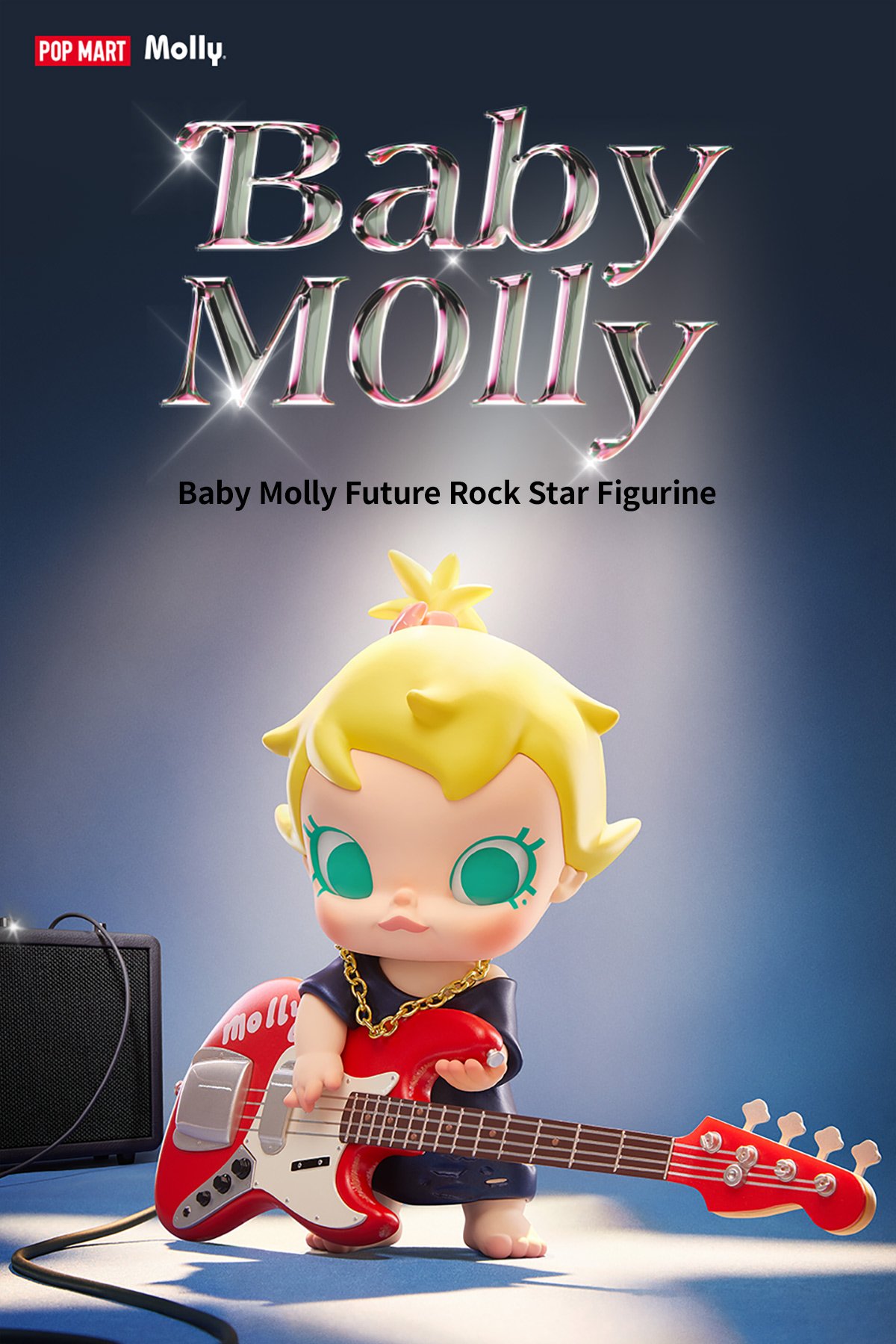 POP MART Baby Molly Future Rock Star 限定品 Baby Molly Future Rock Star ビッグサイズ | ポップマート