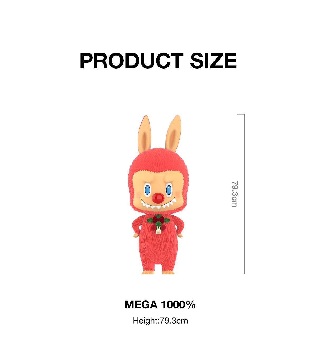 MEGA LABUBU TEC 1000% Winter Holiday | POP MART (Australia)