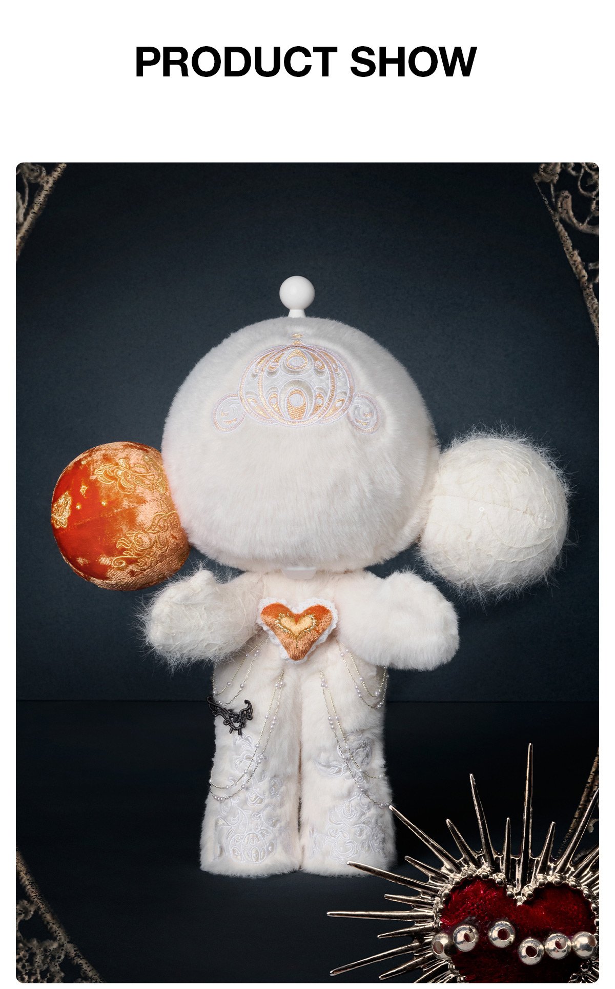 MEGA α SKULLPANDA 400% White Moon | POP MART (Singapore)