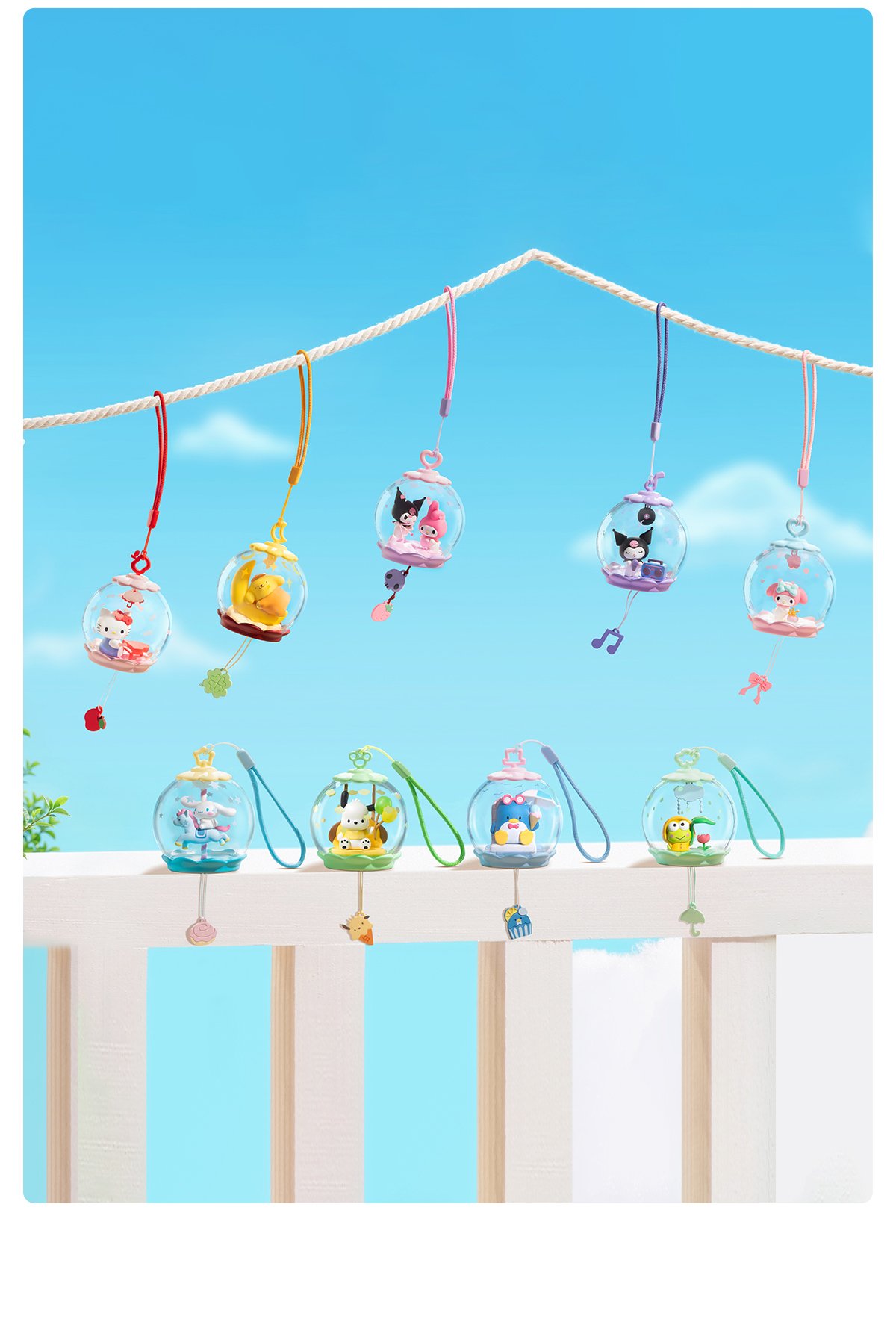 ★サンリオ スイートドリームバブルハウス　【アソートBOX】POPMART Sanrio characters Sweet Dream Bubble House Series Scene Sets | POP