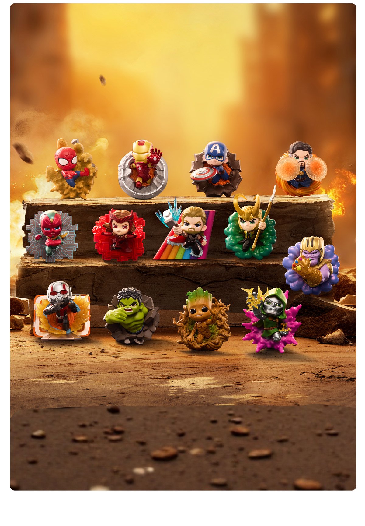Marvel Across the Infinite Series Figures | POP MART (Australia)