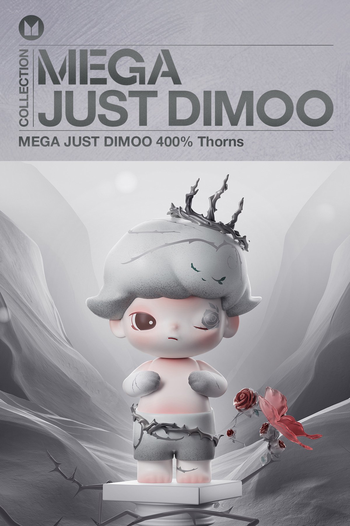 MEGA JUST DIMOO 400% Thorns | ポップマート