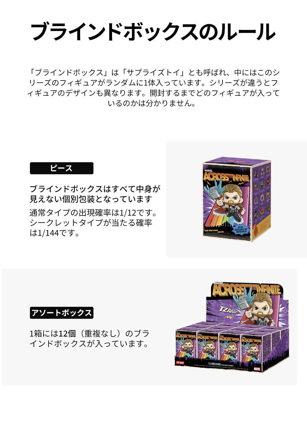 Marvel Across the Infinite シリーズ | POP MART (Japan)