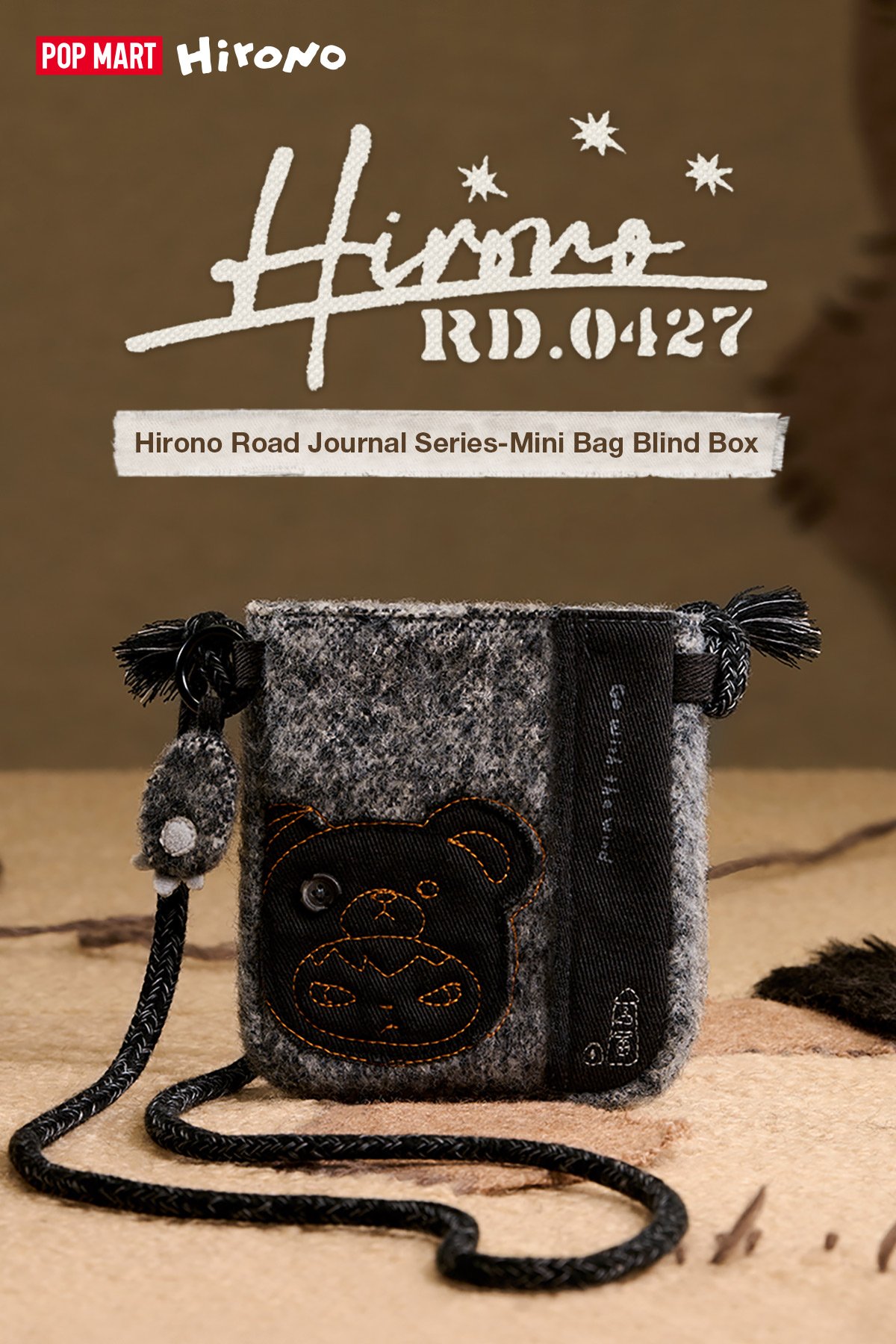 Hirono Road Journal Series-Mini Bag Blind Box | POP MART (Australia)