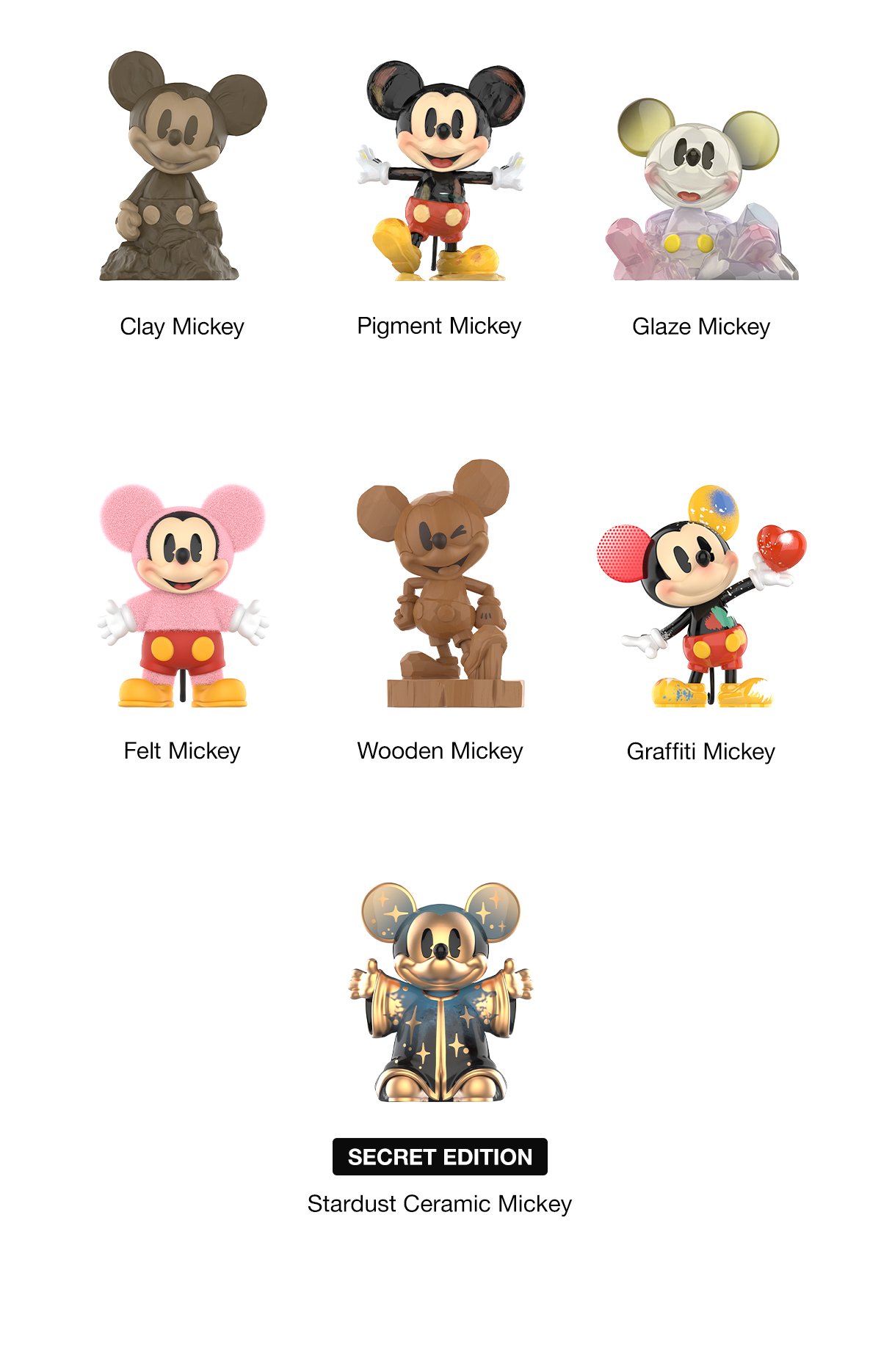 Disney Mickey Boundless Creativity Series Figures | POP MART