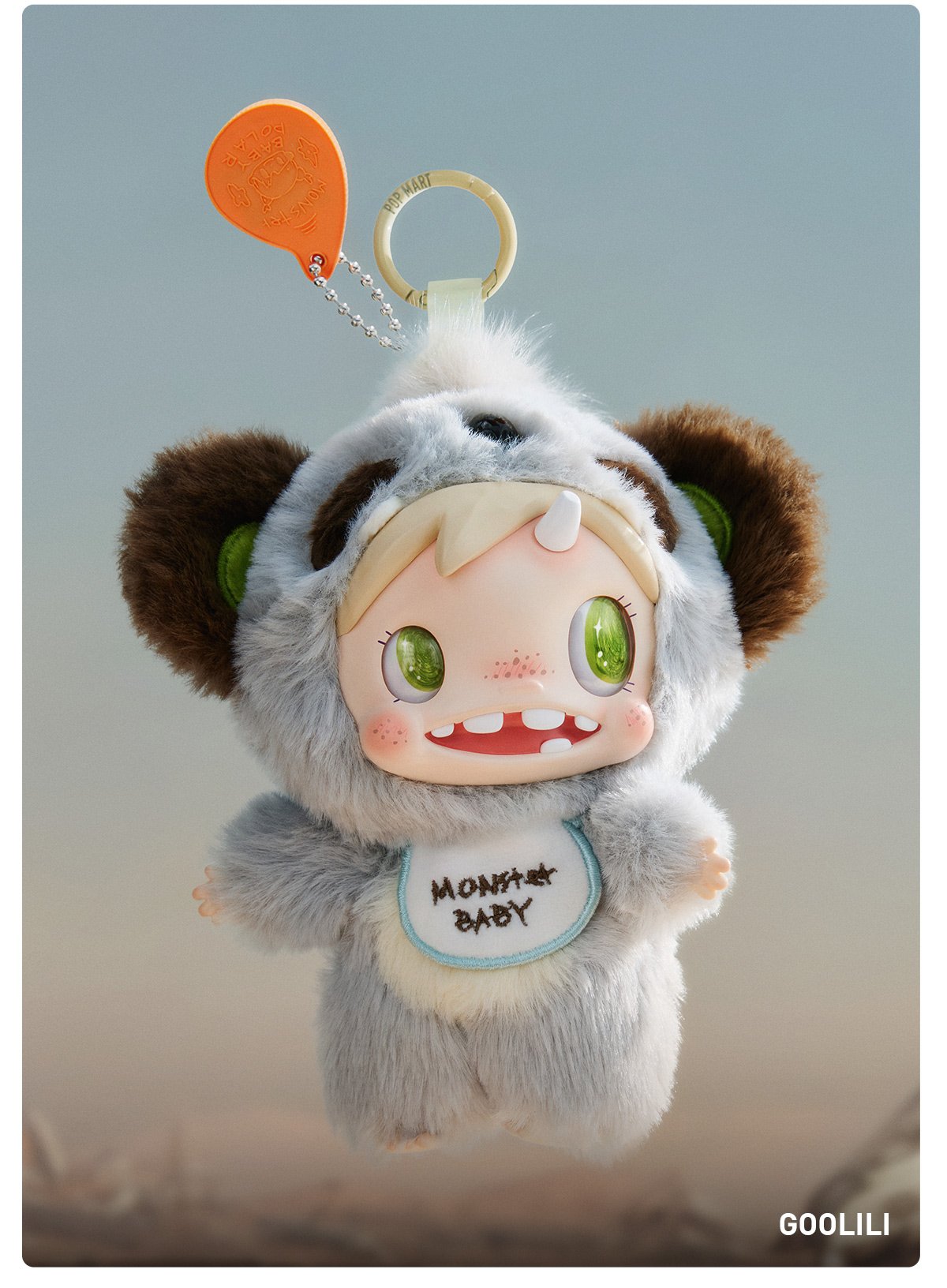 POLAR Monster Baby CollectionシリーズぬいぐるみペンダントVer.1