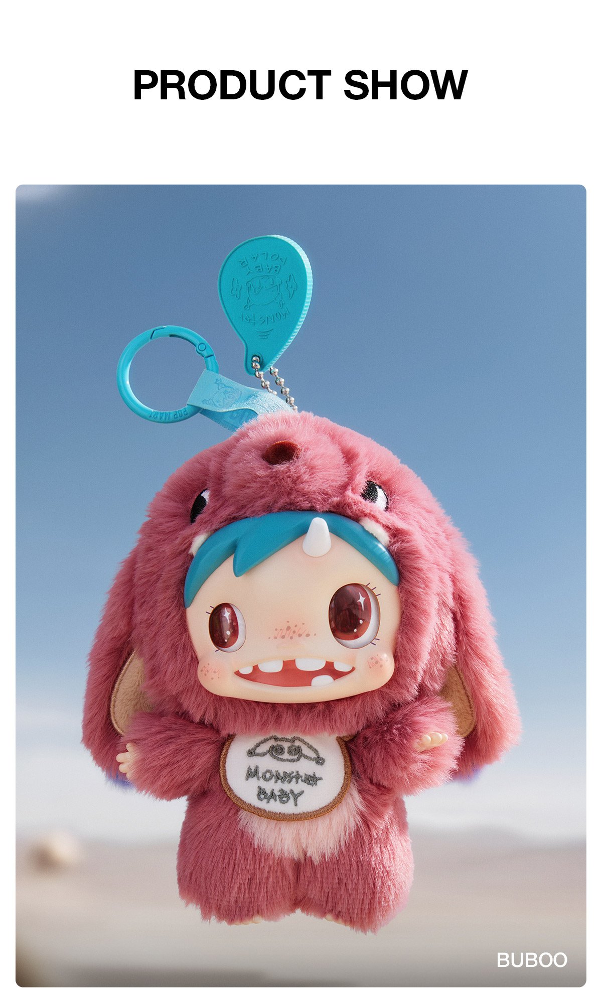POLAR-Monster Baby Collection Series Plush Pendant Ver.1 | POP