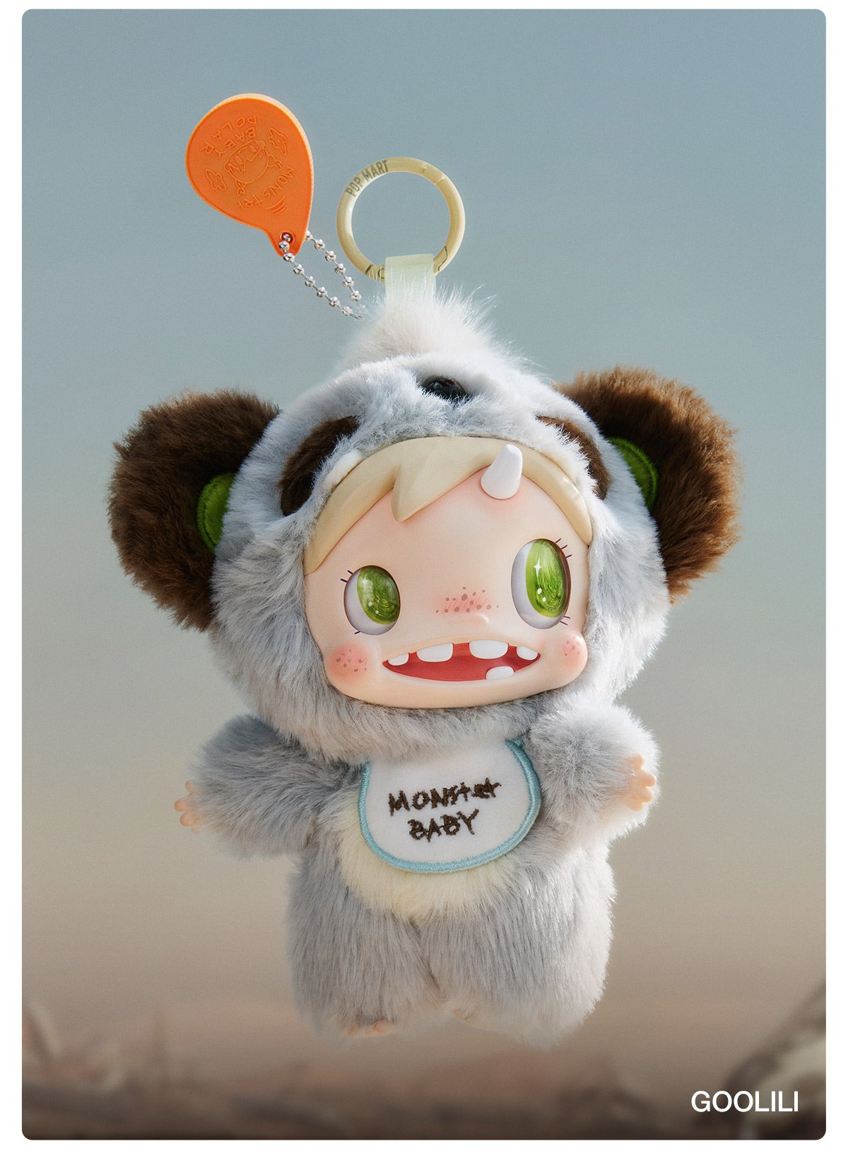POLAR-Monster Baby Collection Series Plush Pendant Ver.1 | POP