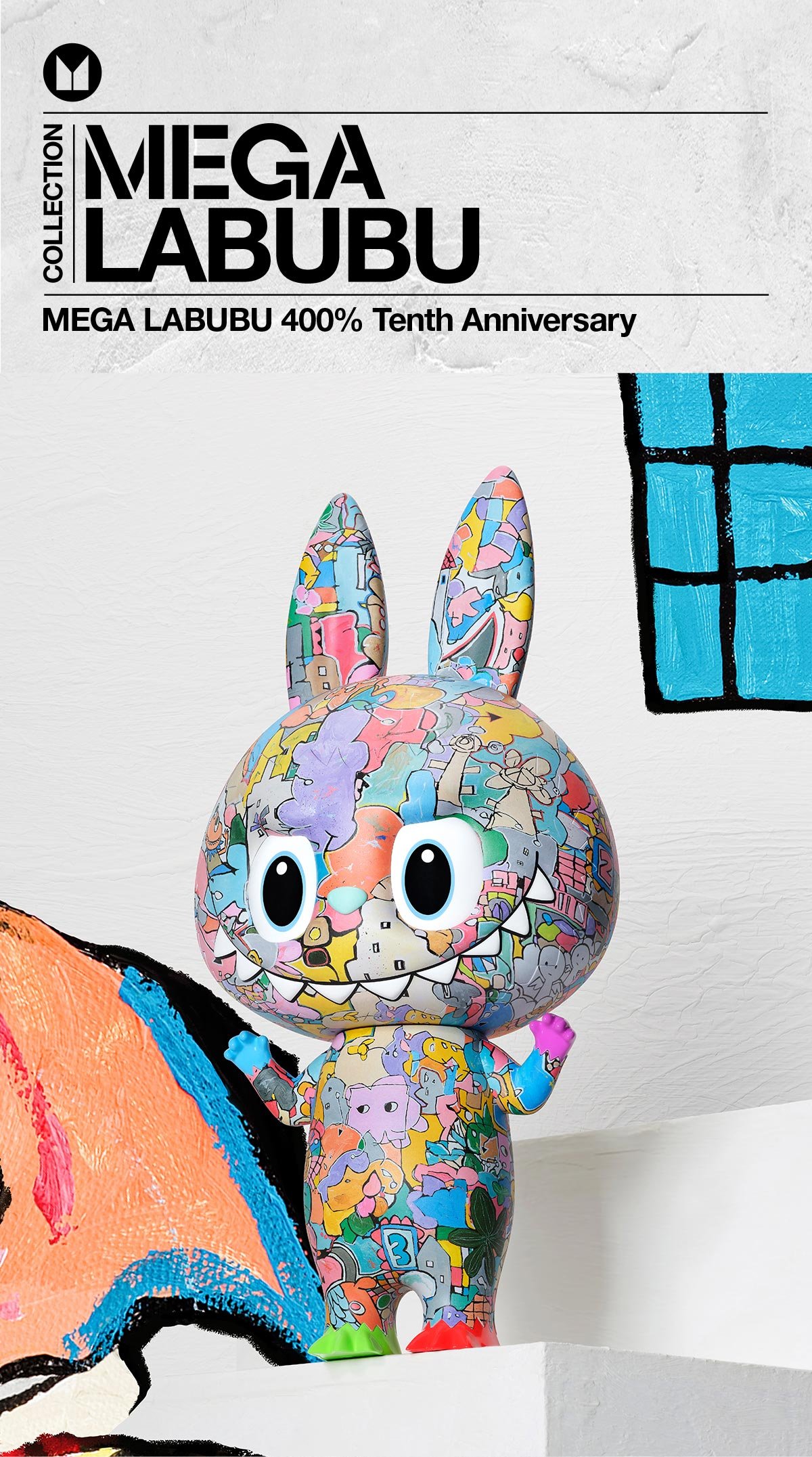 MEGA LABUBU 400% 10周年記念 メガラブブ MEGA LABUBU 400% Tenth Anniversary | POP MART (Australia)